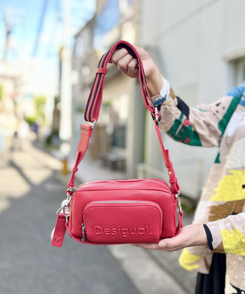 Desigual マルチポケット コンパクト ショルダー バッグ | Joli Bisous