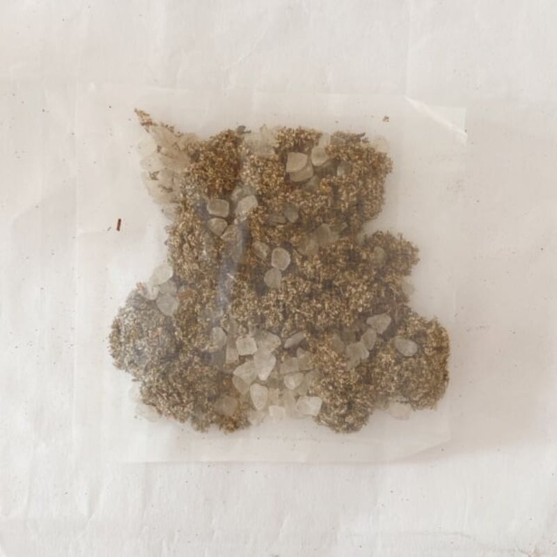 よもぎとルイボスのバスソルト 