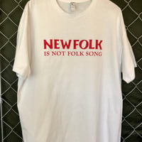 NEWFOLK SLOGAN(BIG PRINT) Tシャツ