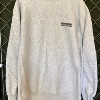 NEWFOLK SLOGAN 刺繍スウェット