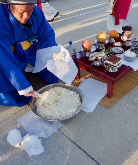 【食材付き！】オンラインイベント「ヤスダと神野の土産話～韓国 楸子島の旧正月祭りと食～」