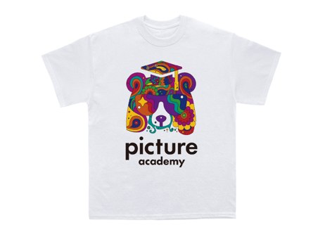 ピクアカTシャツ（白）