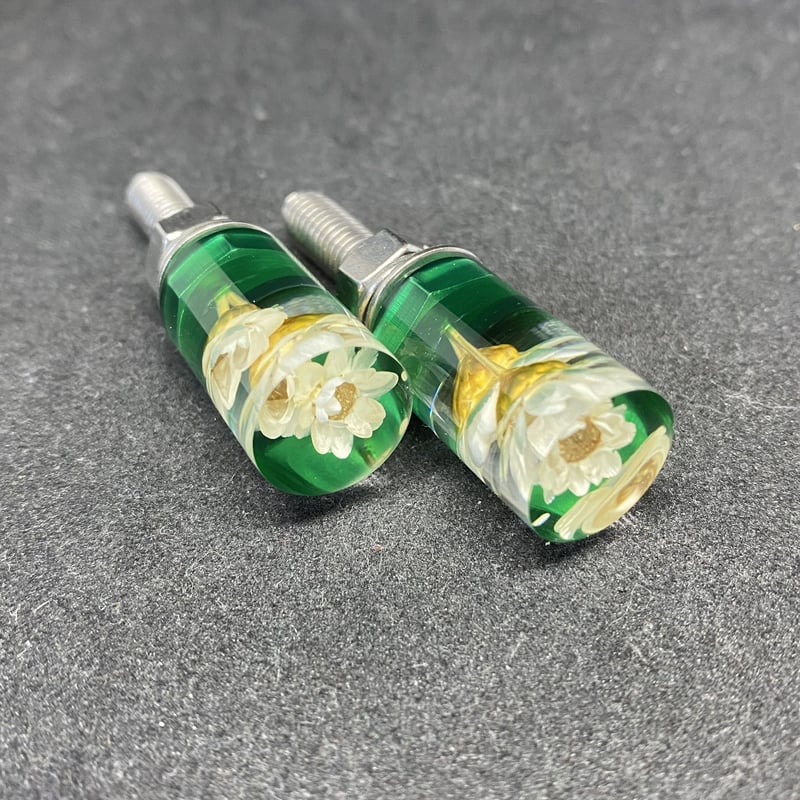 impala1963様　水中花 水中花シフトノブ 薔薇LEDイルミ 20センチ 紫 デコトラ 旧車