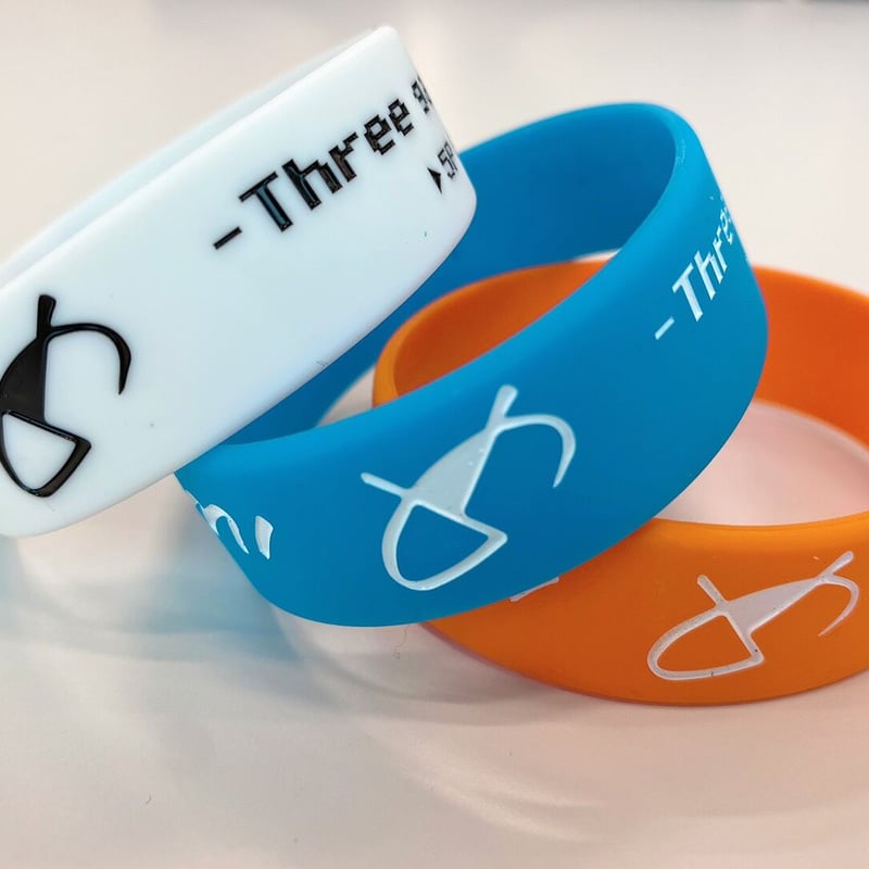 ME-GUMI 3 game match ラバーバンド（WHITE / BLUE / ORAN