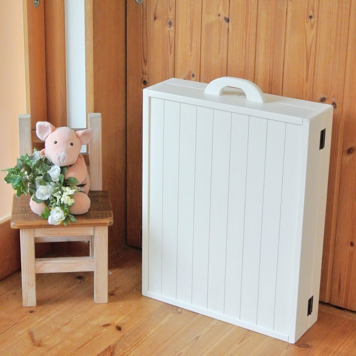 ☆ felicefelice様 ☆ 観音開き 什器 観音開き什器♪*ﾟ * size 46×60×9.5 * #ハンドメイド#木工