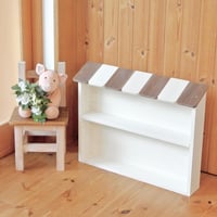 スリムな観音開きのカスタマイズ什器 | Natural Flower