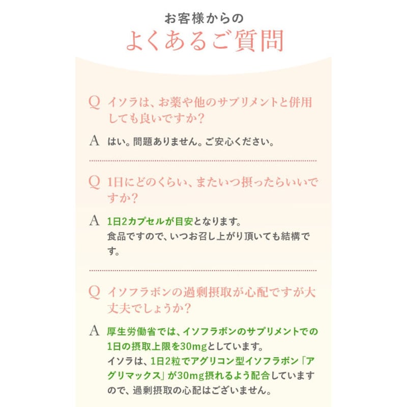 定期購入していましたイソラ 葉酸サプリ（ながいきや本舗）2袋 妊活