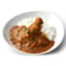 レトルト 骨付きチキンの煮込みカレー