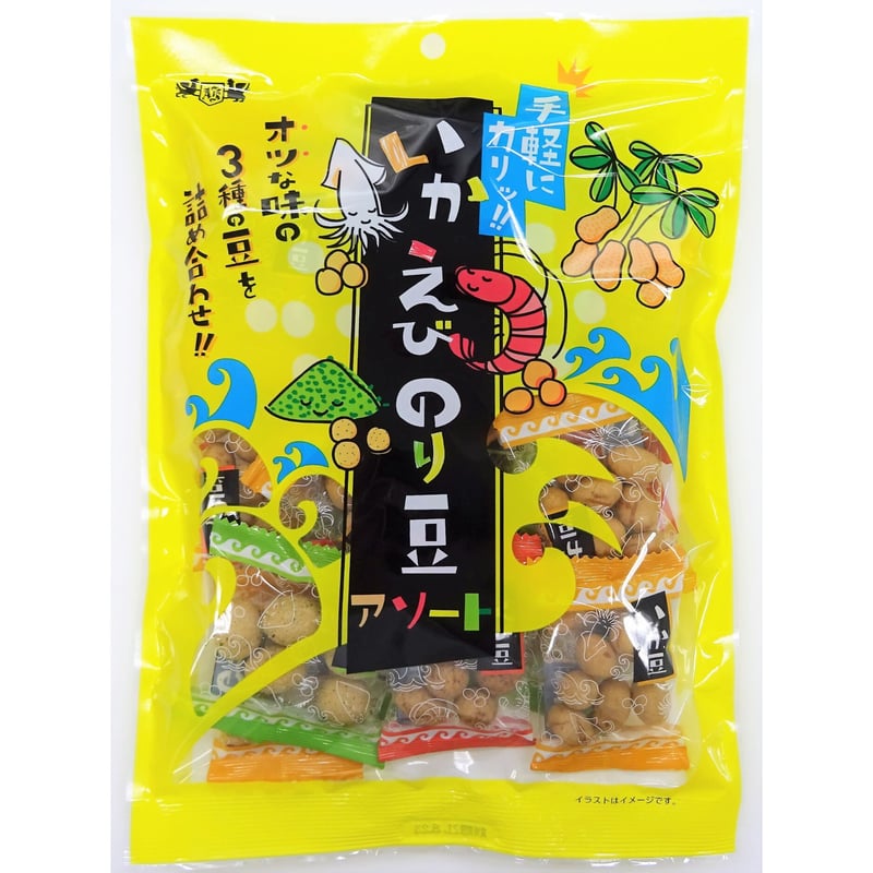 いかえびのり豆アソート | asakusaya's STORE