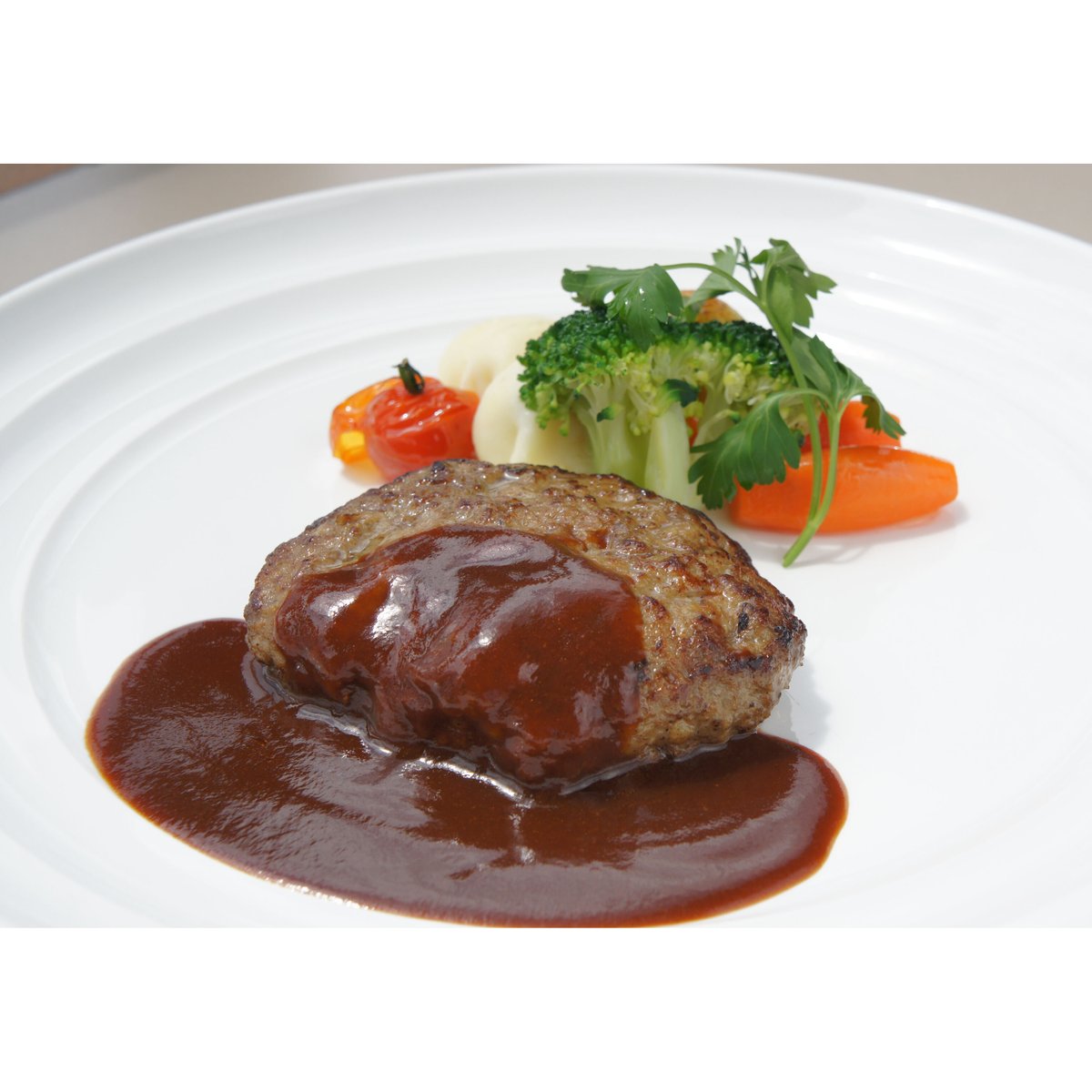 冷凍〉ハンバーグ ドミグラスソース | 上野精養軒オンラインショップ