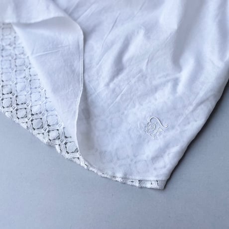 販売継続品 / TORIHS フロントレースT(花柄)  2(S-M)