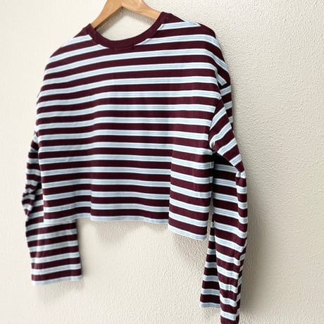 2024 / JOURNAL STANDARD クロップドマルチボーダーTEE