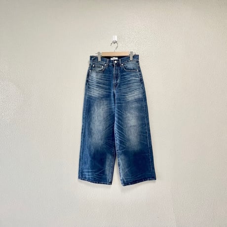 SLOBE IENA ワイドシルエットデニム