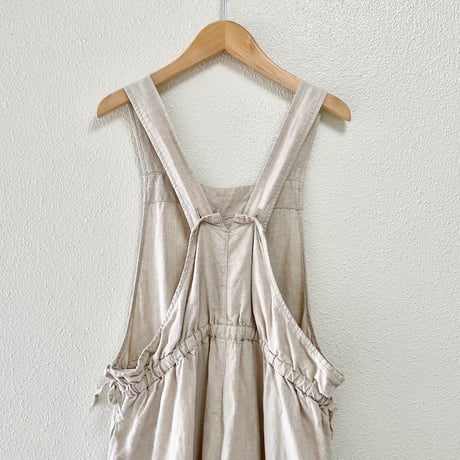 nest Robe リネンワイドサロペット