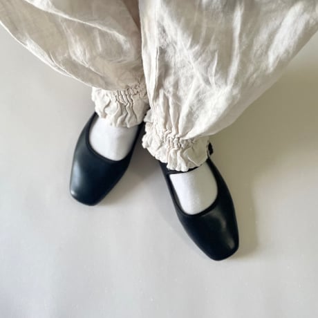 nest Robe リネンフリルイージーパンツ