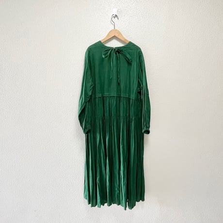 2023AW / 未使用品 / タグ付き nest Robe UpcycleLino ギャザーティアード ワンピース