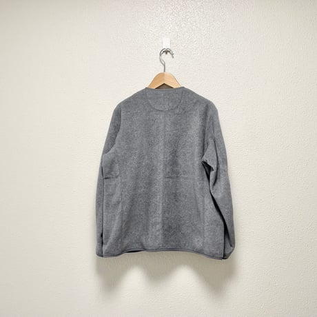 継続販売品 / DANTON  FLEECE COLLARLESS JACKET