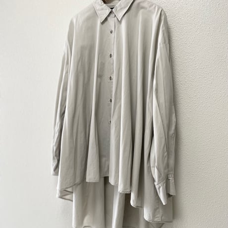 販売継続品 /  mizuiro ind  ワイドシャツチュニック