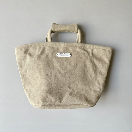 定番販売品 / R&D.M.Co- アールアンドディーエムコー LINEN MARCHE BAG(S)