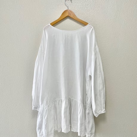 2025AW / nest Robe リネンスカラップ2WAYチュニック