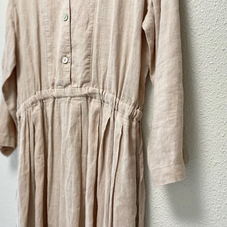 fog linen work  hal ギャザーワンピース