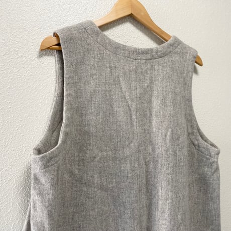 nest Robe ウールサージノースリーブワンピース