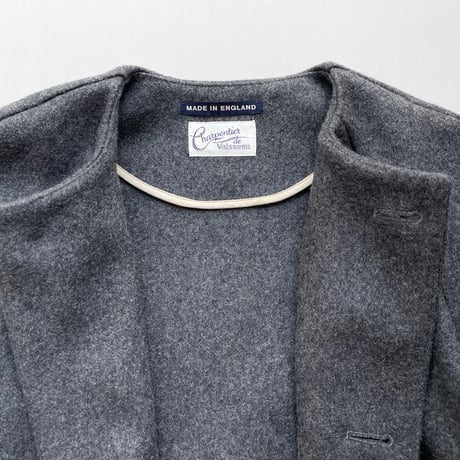LONDON TRADITION × Charpentier de Vaisseau ノーカラーコート