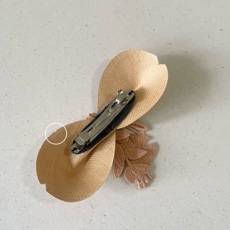 minaperhonen × itomi shinoyama design バレッタ- forest parade-