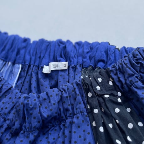 NATURAL LAUNDRY  パネルクロス シャーリングスカート