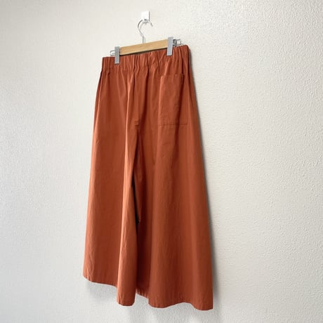 2024SS / HUIS. オーガニックコットンスカートパンツ 505