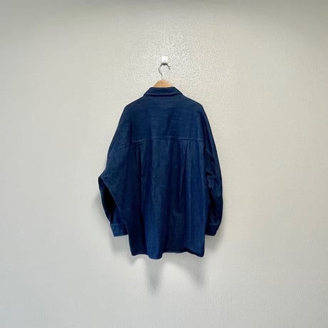 2024AW / 人気完売品 雑誌LEEオリジナルブランド 12closet × エディター伊藤真知さん コラボ コクーンデニムシャツ