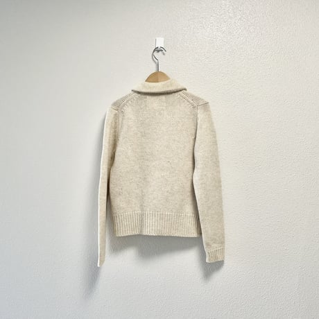 MHL. 襟付きニットカーディガン