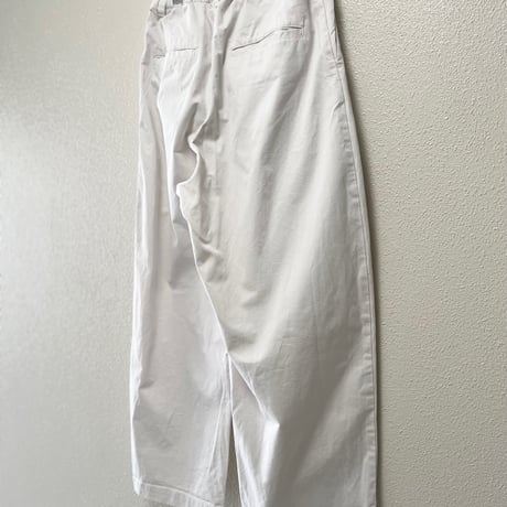 nest Robe コットン2タックテーパードパンツ