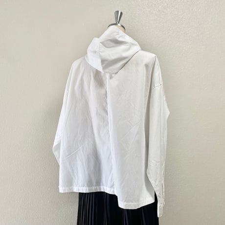 mizuiro ind フード付きショートプルオーバー