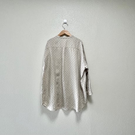 nest Robe  ドットプリントブラウス