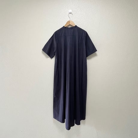 2025SS / タグ付き未使用品 MidiUmi ハーフスリーブAラインシャツワンピース