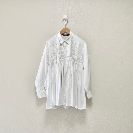 mizuiro ind  ピンタックシャツチュニック