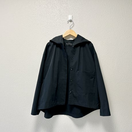 mizuiroind フード付きワイドショートジャケット