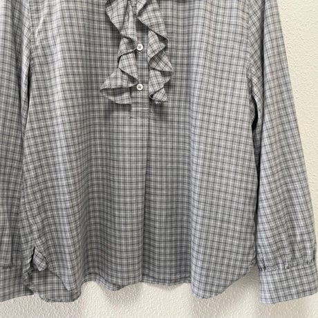 margarethowell 襟付きフリルブラウス