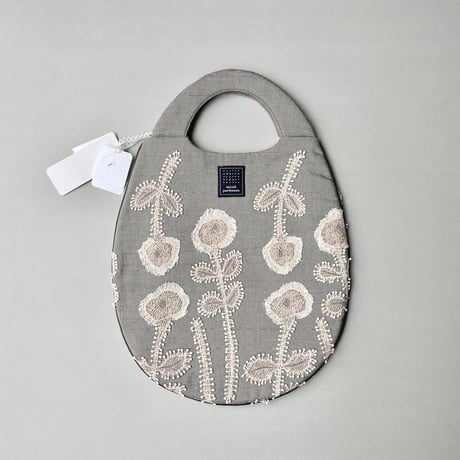 2024SS / 人気完売品 /タグ付き未使用品 minaperhonen egg bag -frost garden -