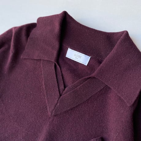 2024AW / SLOBE IENA Vネックえり付きニット