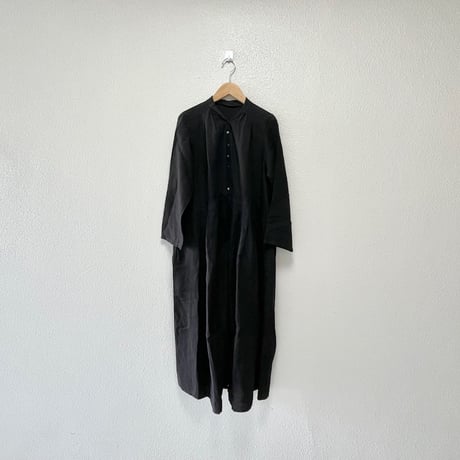 人気完売品 / nest Robe  リネンYネックドレス