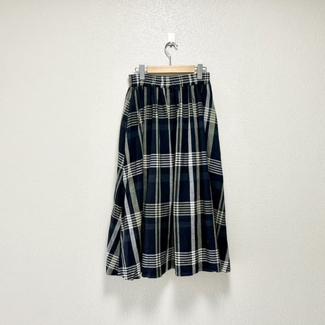 l'atelier du savon BIGCHECKスカート