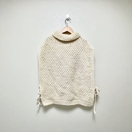2023AW / nest Robe ペルーニットポップコーンケーブルベスト