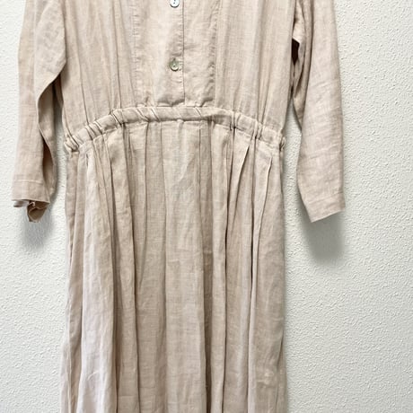 fog linen work  hal ギャザーワンピース