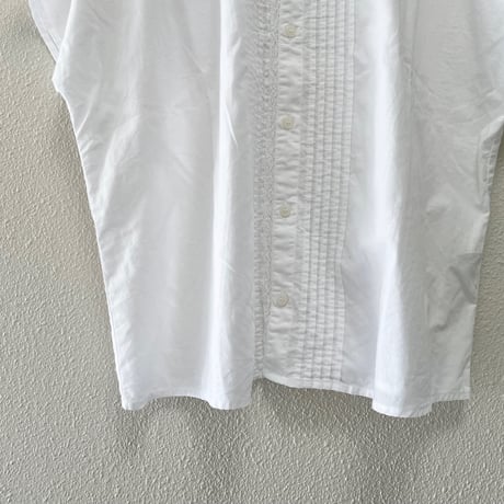 2024SS grin 綿麻キャンブリック レースシャツ