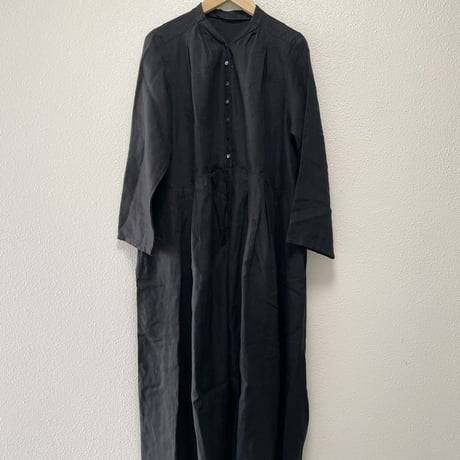 人気完売品 / nest Robe  リネンYネックドレス