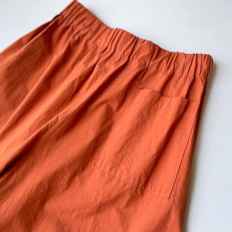 2024SS / HUIS. オーガニックコットンスカートパンツ 505