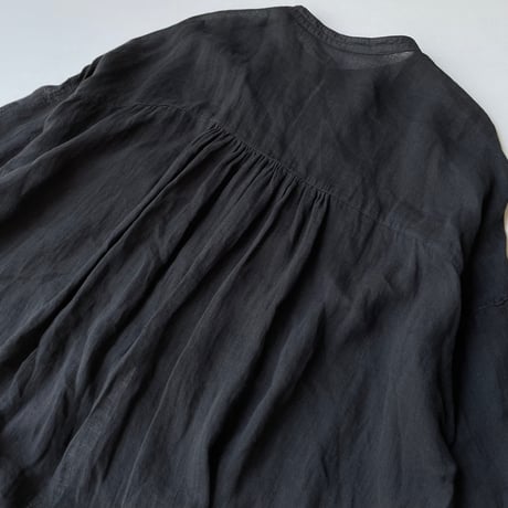 2023SS /  nest Robe リネンガーゼロングシャツ