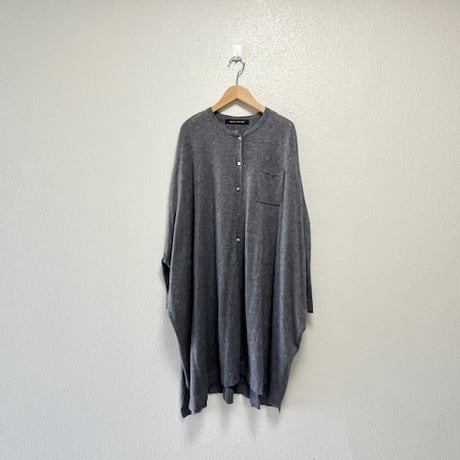 2024AW / mizuiro ind ハイゲージスタンドカラーワンピース